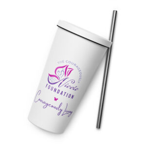 Insulated Tumbler with a Straw