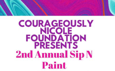 Courageously Nicole Foundation 2nd Annual Sip n Paint at Sips & Strokes