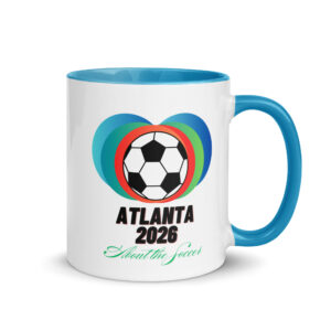 ATL Soccer Mug with Color Inside